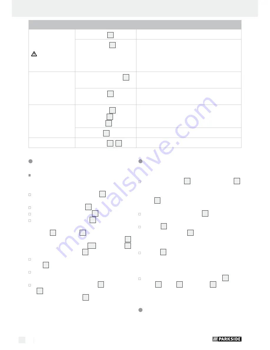 Parkside PFBS 160 A1 Operation And Safety Notes Download Page 68