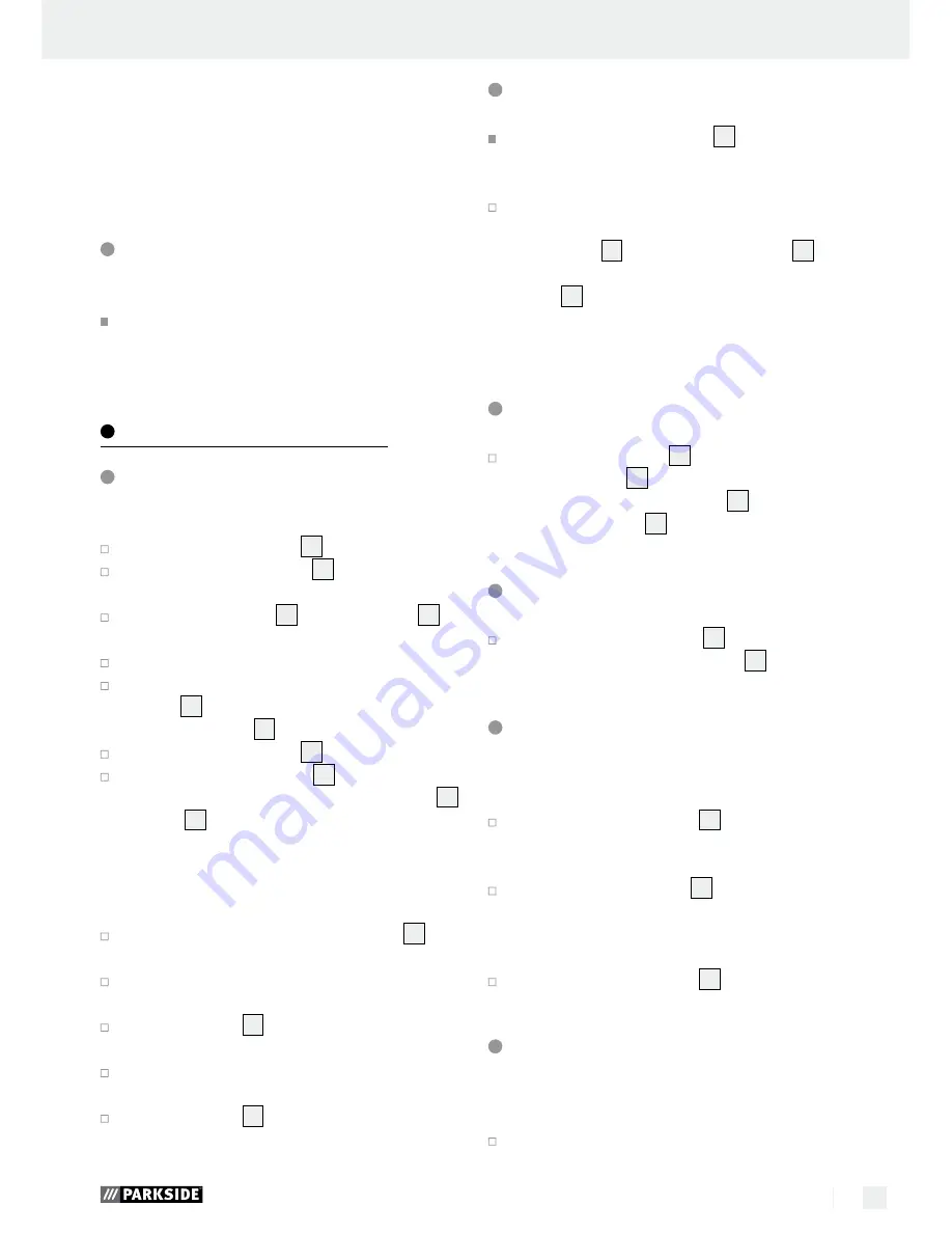 Parkside PFBS 160 A1 Operation And Safety Notes Download Page 79