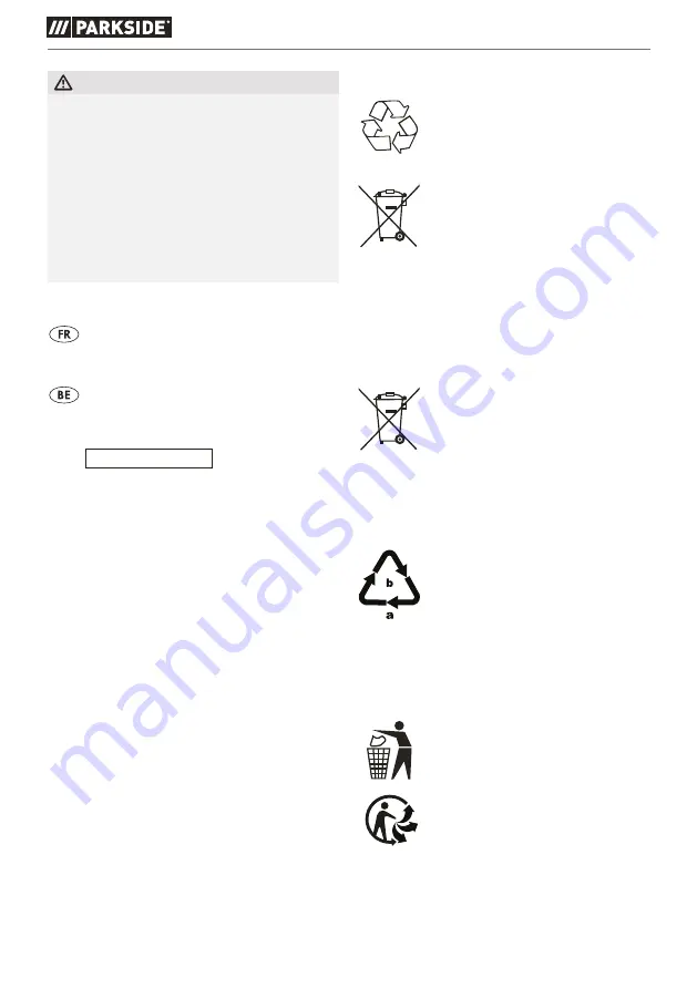 Parkside PFBS 160 B2 Original Instructions Manual Download Page 55