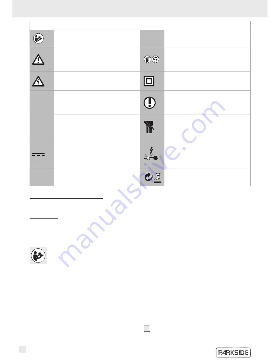 Parkside PFBS 9.6V Operating And Safety Instructions Manual Download Page 12