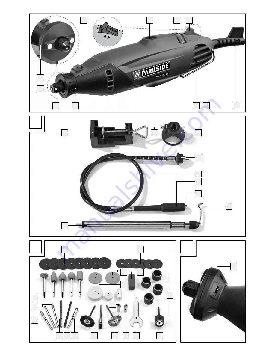 Parkside PFBS160 A1 Operation And Safety Notes Download Page 3