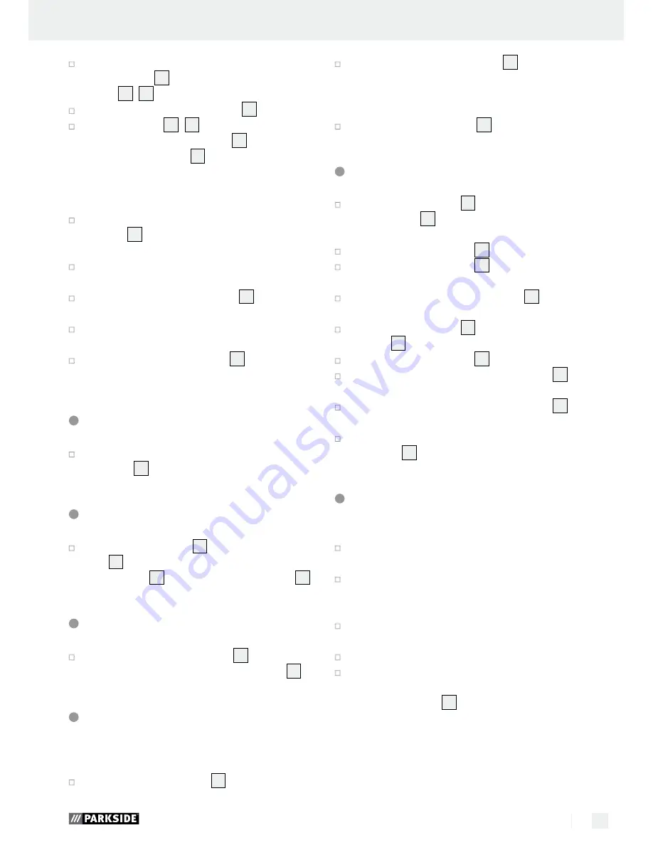 Parkside PFBS160 A1 Operation And Safety Notes Download Page 13