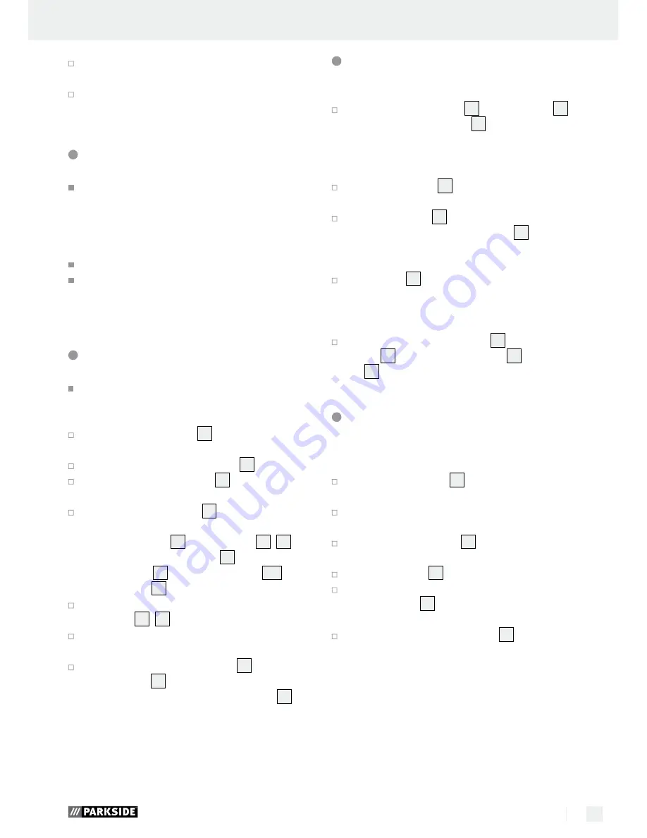 Parkside PFBS160 A1 Operation And Safety Notes Download Page 15