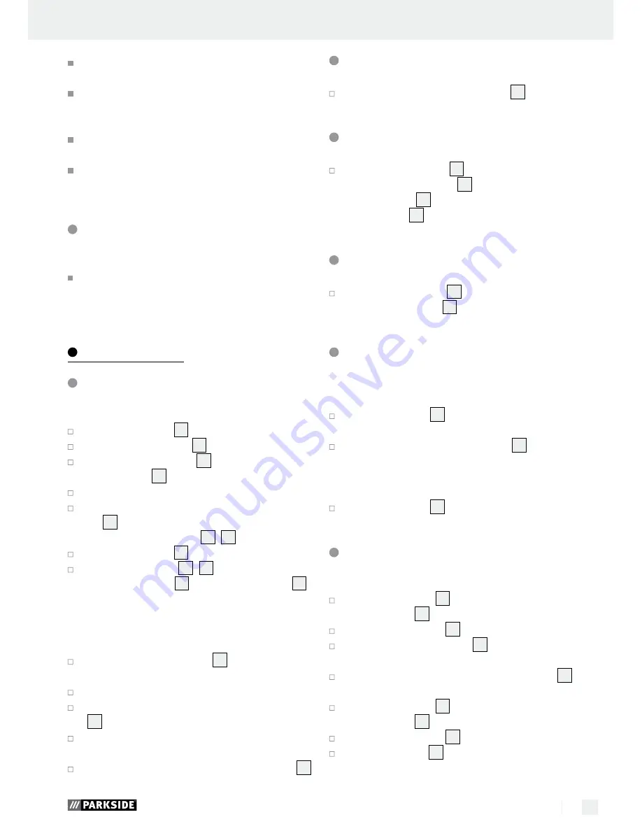 Parkside PFBS160 A1 Operation And Safety Notes Download Page 27