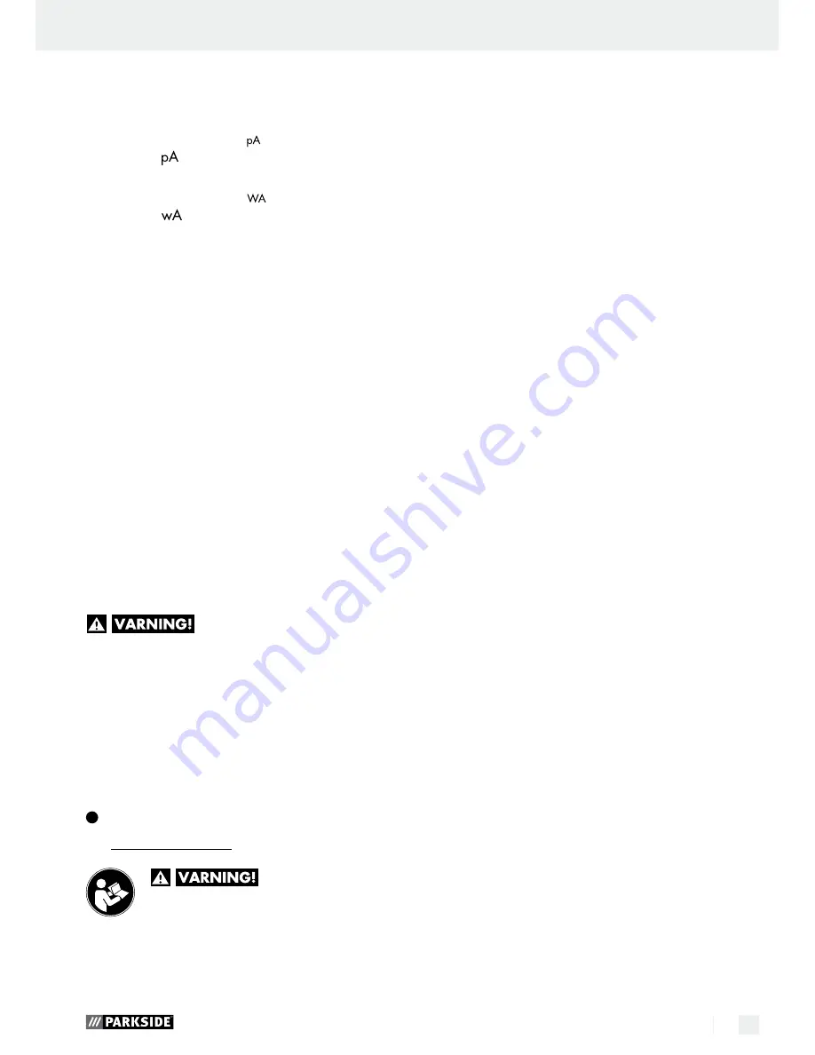 Parkside PFBS160 A1 Operation And Safety Notes Download Page 35