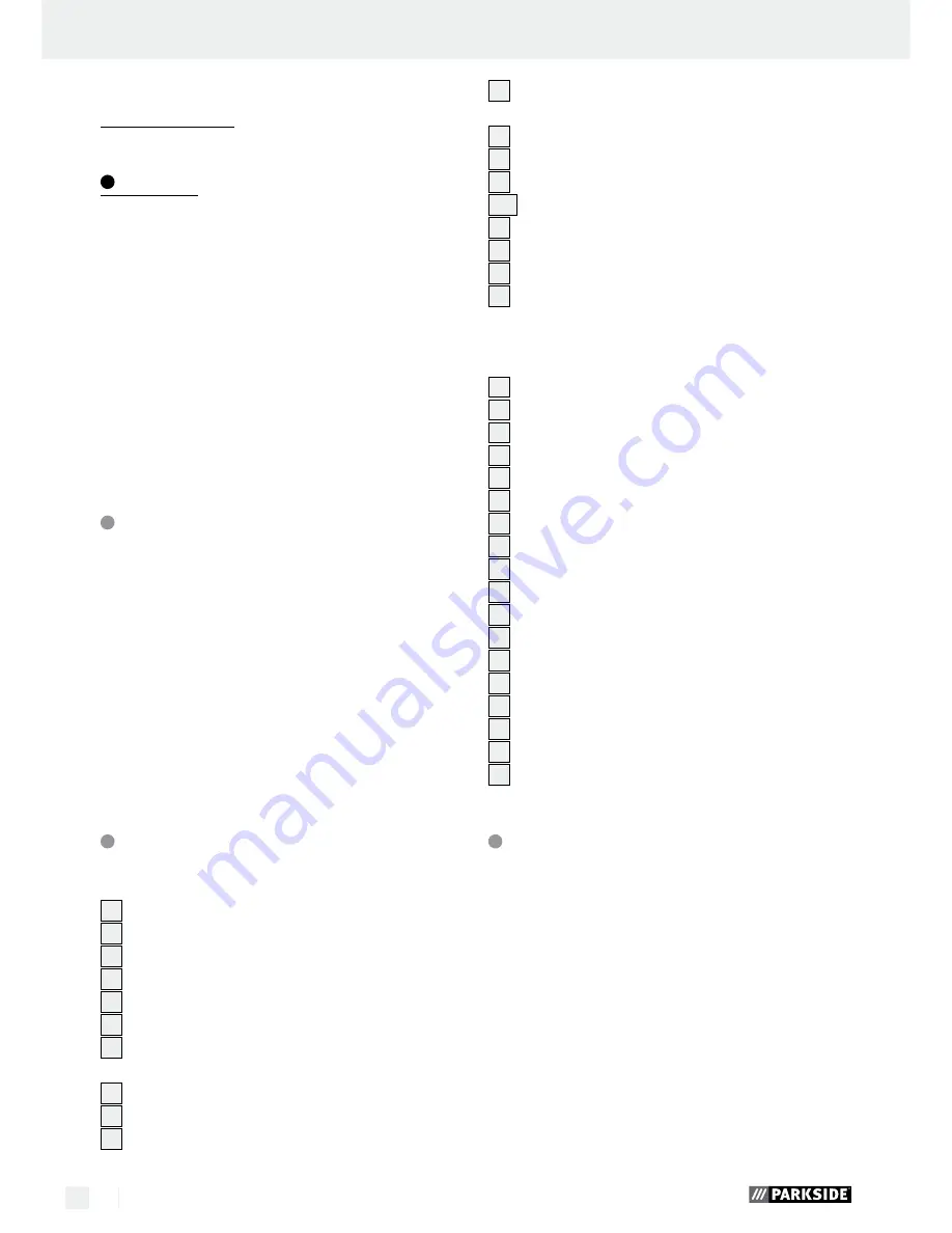 Parkside PFBS160 A1 Operation And Safety Notes Download Page 48