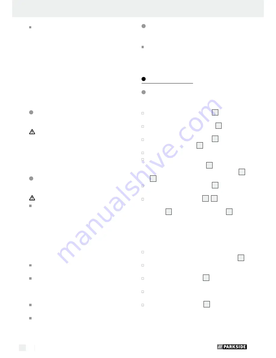 Parkside PFBS160 A1 Operation And Safety Notes Download Page 56