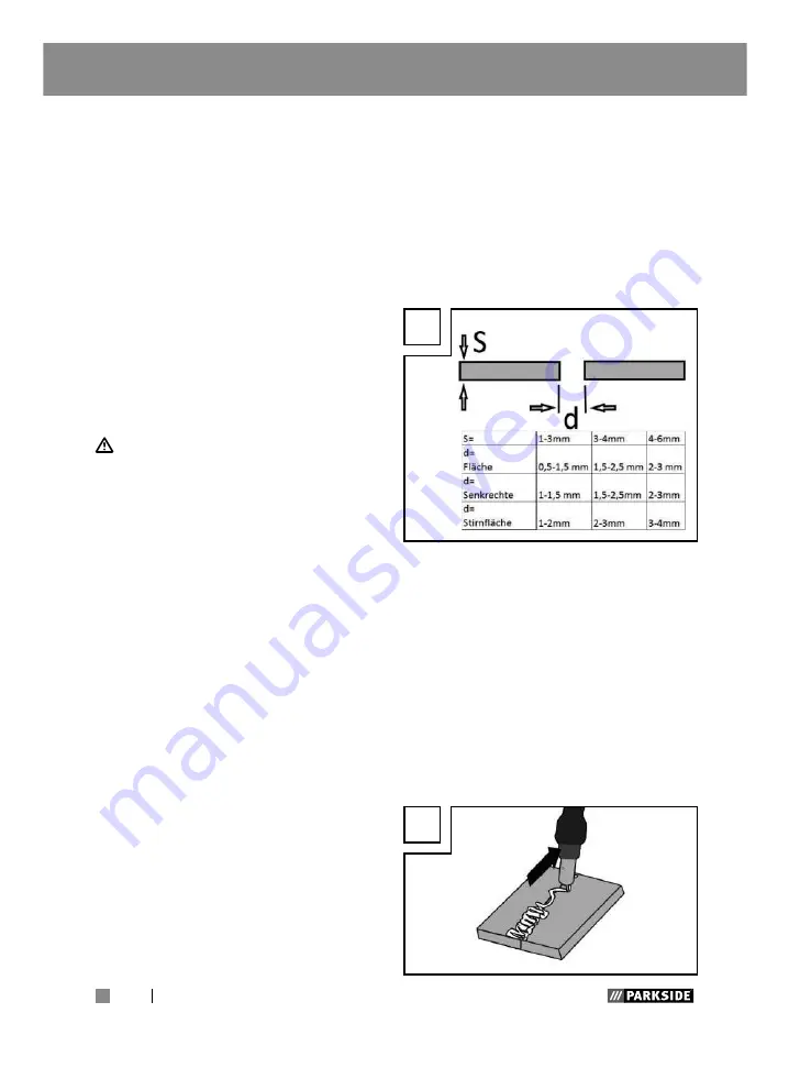 Parkside PFDS 120 A2 Assembly, Operating And Safety Instructions Download Page 124