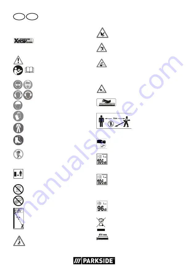 Parkside PGKGA 40-Li B2 Original Instructions Manual Download Page 46