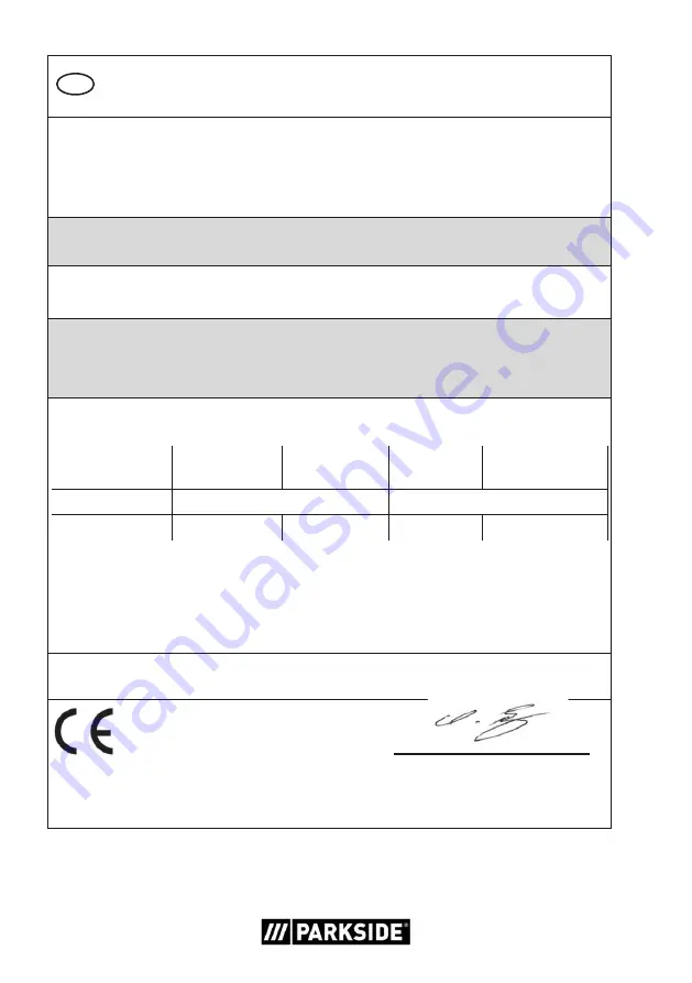 Parkside PGKGA 40-Li B2 Original Instructions Manual Download Page 316