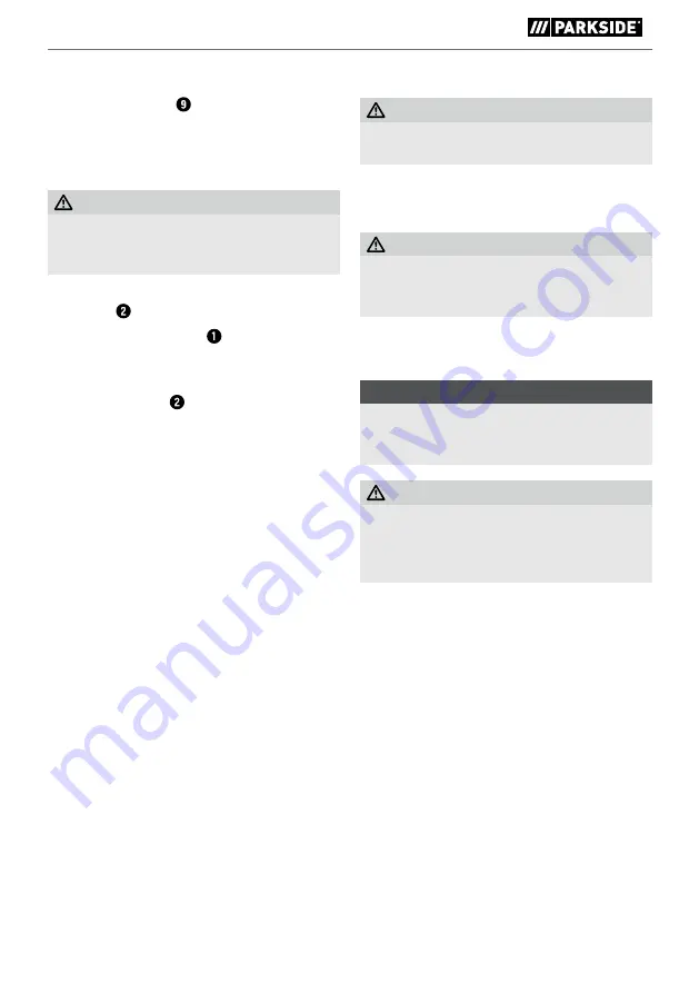 Parkside PGS 500 A1 Original Instructions Manual Download Page 74