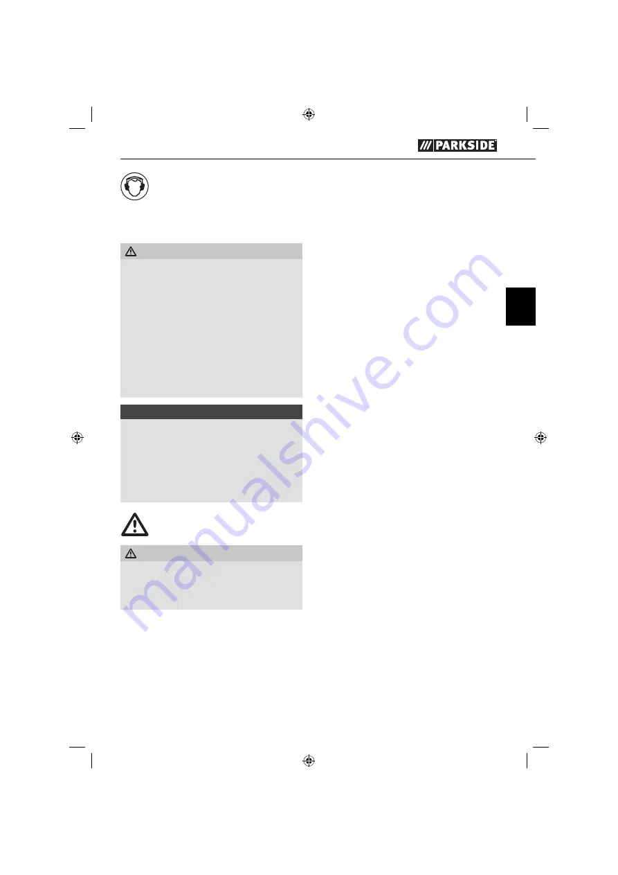 Parkside PHKS 1350 A1 Translation Of Original Operation Manual Download Page 42