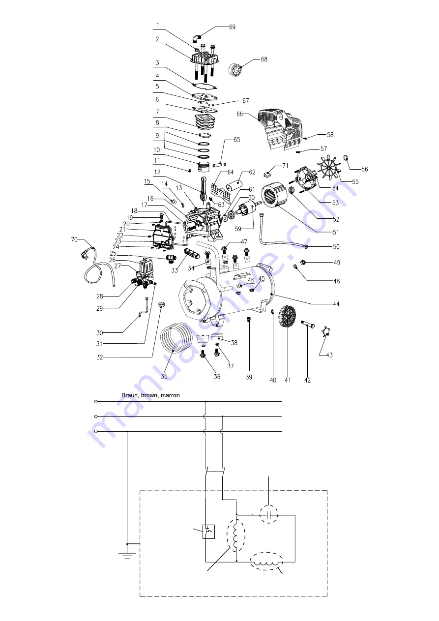 Parkside PKO 24 B2 Operating And Safety Instructions Manual Download Page 70