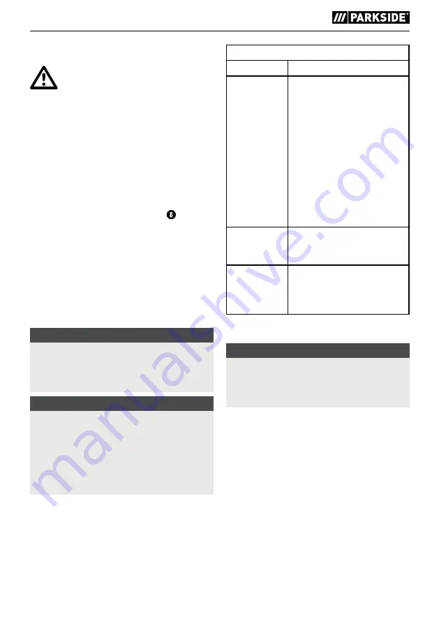 Parkside PKZ 180 C5 Original Instructions Manual Download Page 34