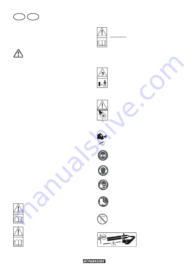 Parkside PLSA 40-Li C2 Translation Of The Original Instructions Download Page 46