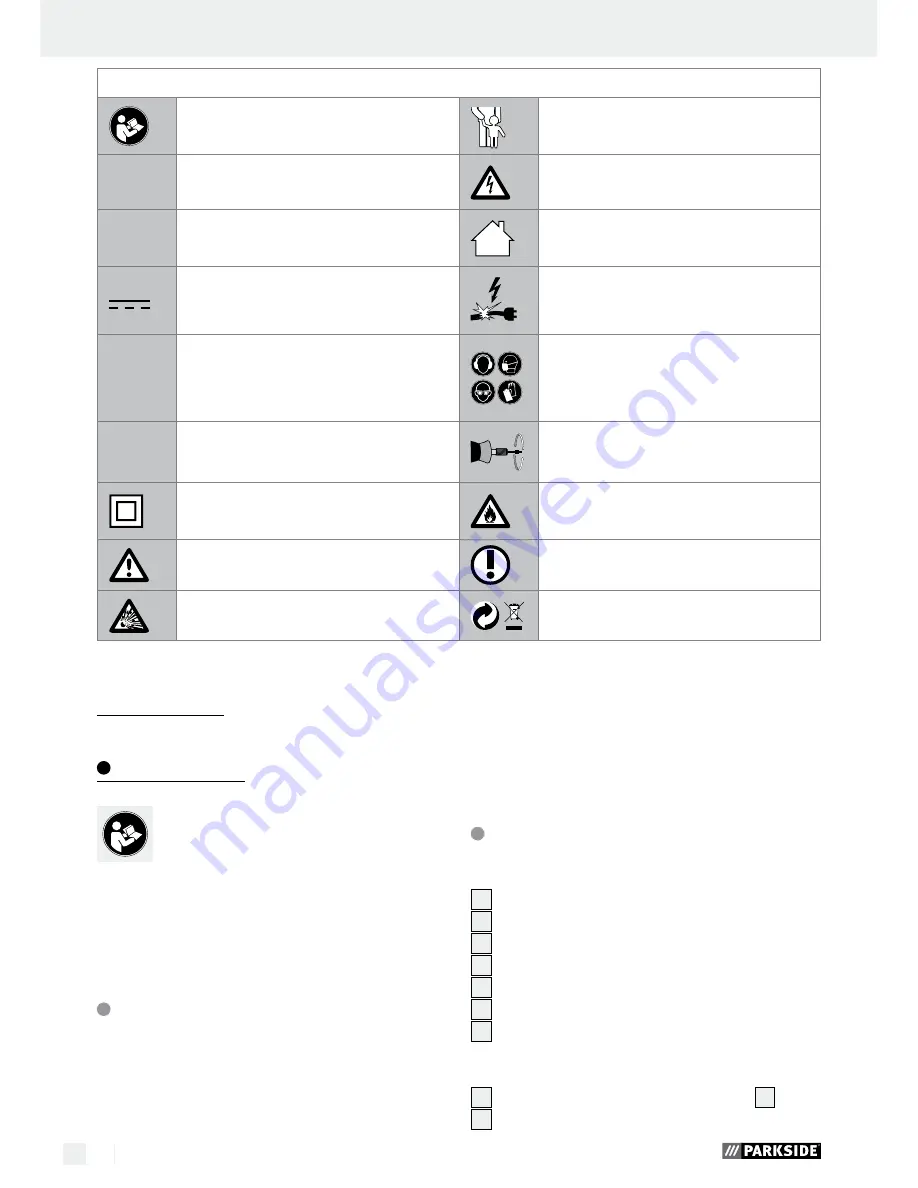 Parkside PMGS 12 B2 Operation And Safety Notes Download Page 30