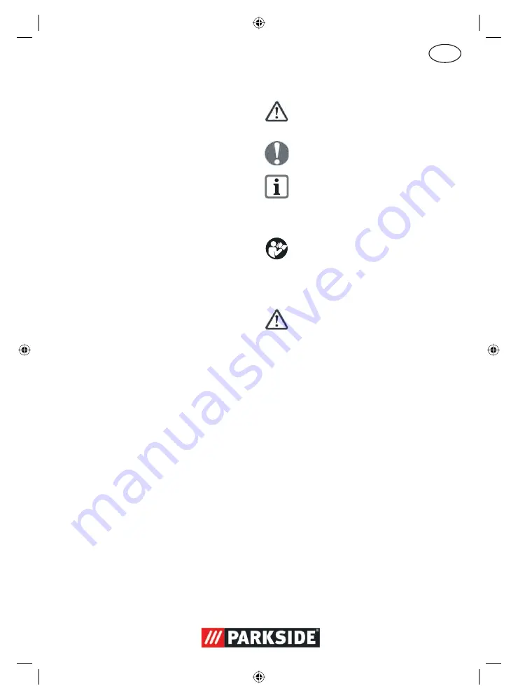 Parkside PNTS 23 E Operation And Safety Notes Download Page 43