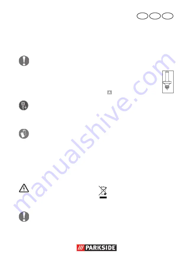 Parkside POF 1200 C2 Translation Of The Original Instructions Download Page 17