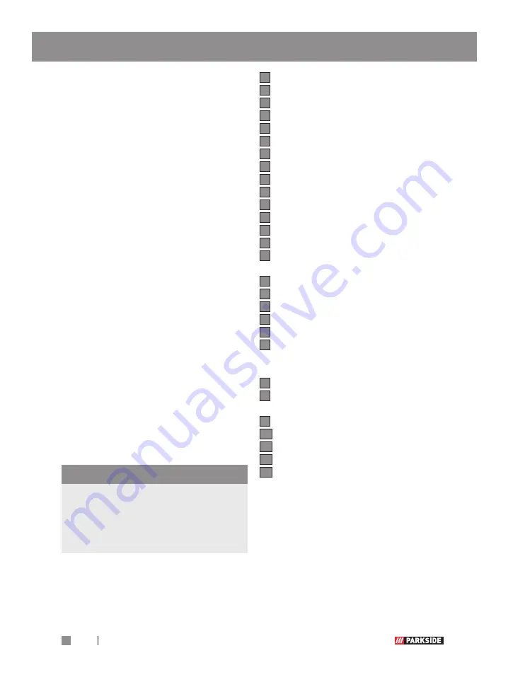 Parkside PPSK 40 A1 Скачать руководство пользователя страница 8