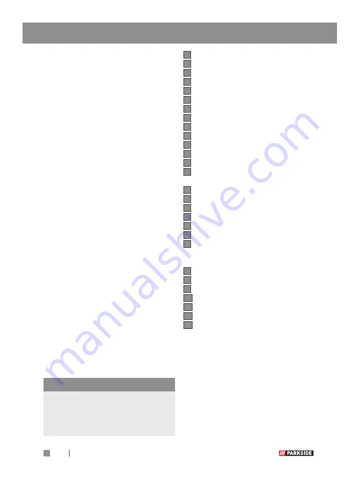 Parkside PPSK 40 A1 Operation And Safety Notes Download Page 78