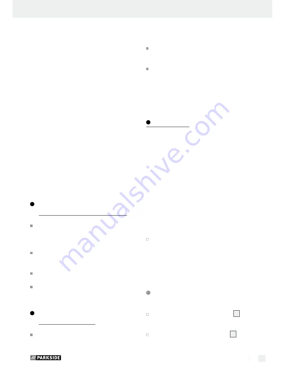 Parkside PSFS 250 A1 Operation And Safety Notes Download Page 9