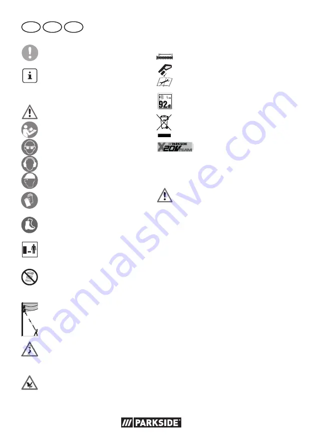 Parkside PTHSA 20-Li A2 Instructions Manual Download Page 22