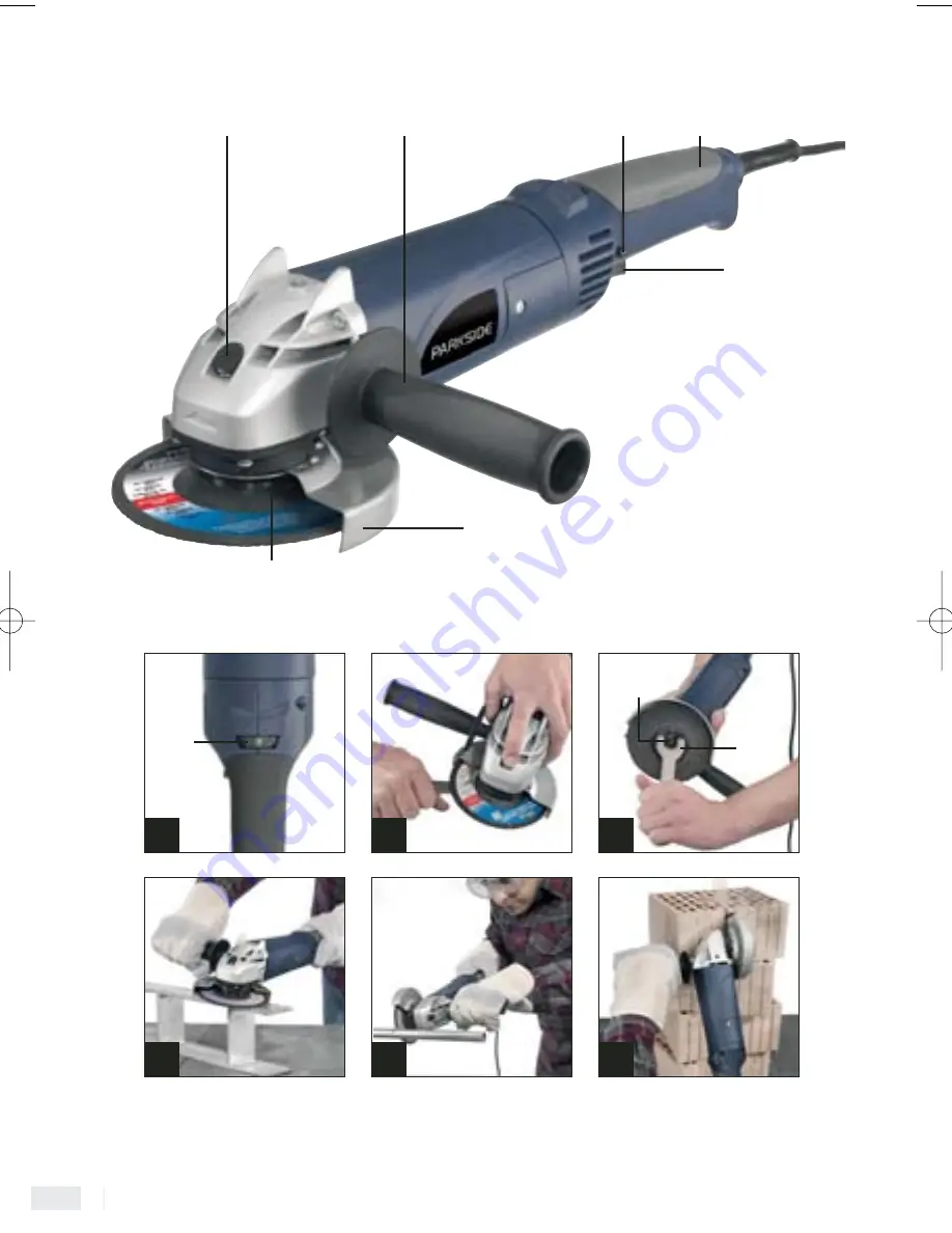 Parkside PWS 1200 Operating And Safety Instructions Manual Download Page 3