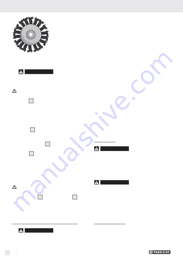 Parkside PWS 125 A1 Operation And Safety Notes Translation Of Original Operation Manual Download Page 35