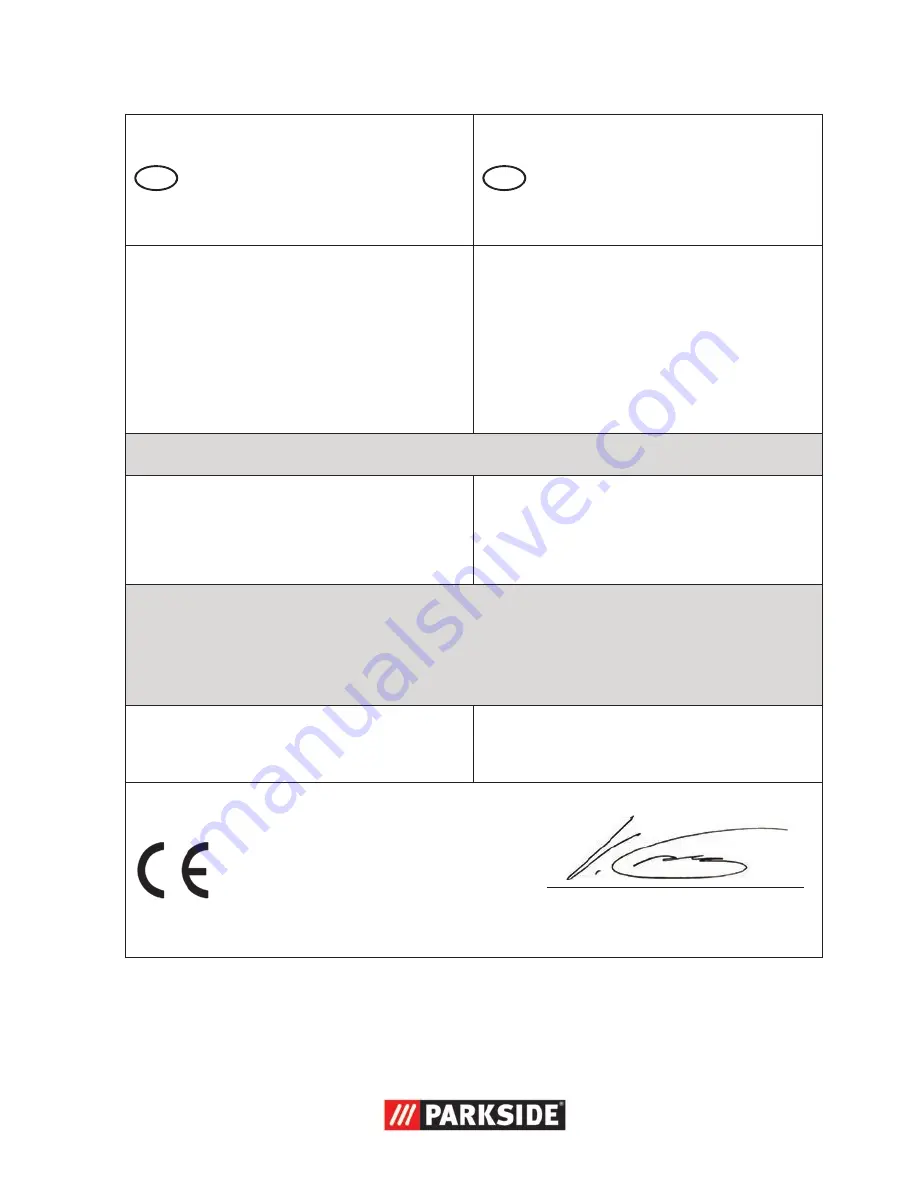 Parkside PWSA 18 A1 Translation Of The Original Instructions Download Page 167