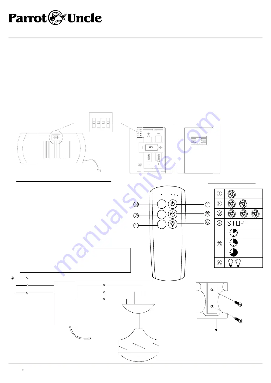 Parrot Uncle F6288 Скачать руководство пользователя страница 7