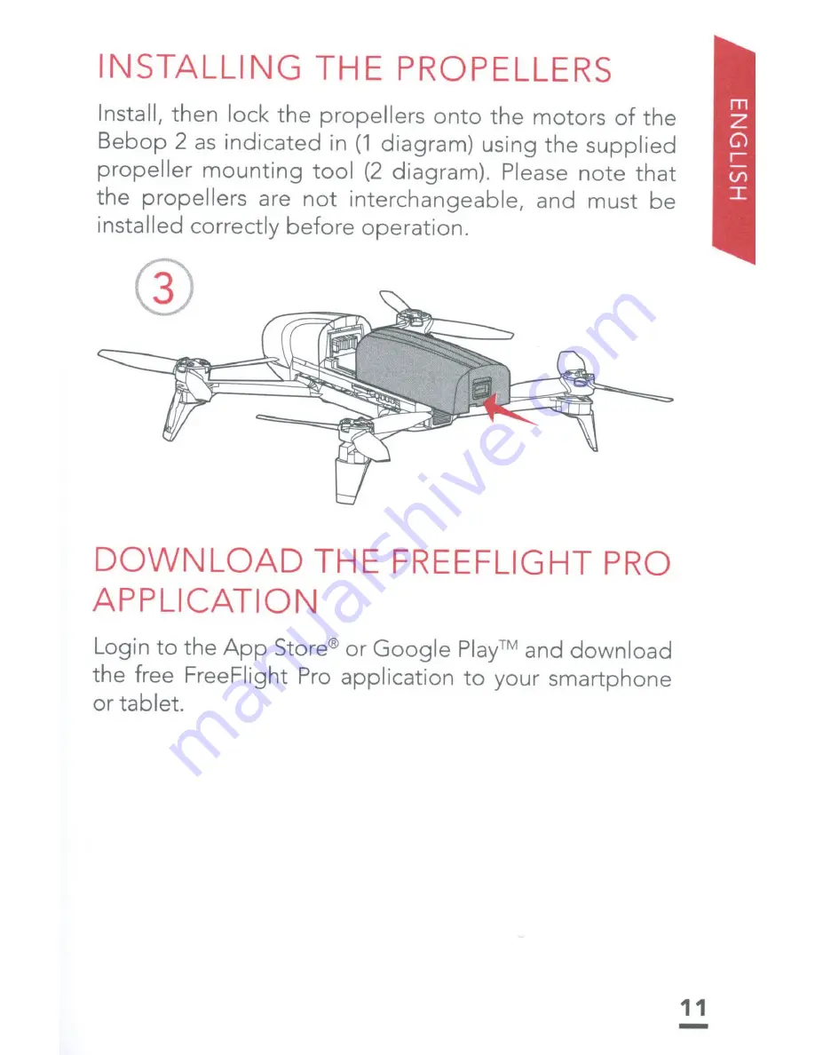 Parrot BEBOP DRONE 2 Quick Start Manual Download Page 26