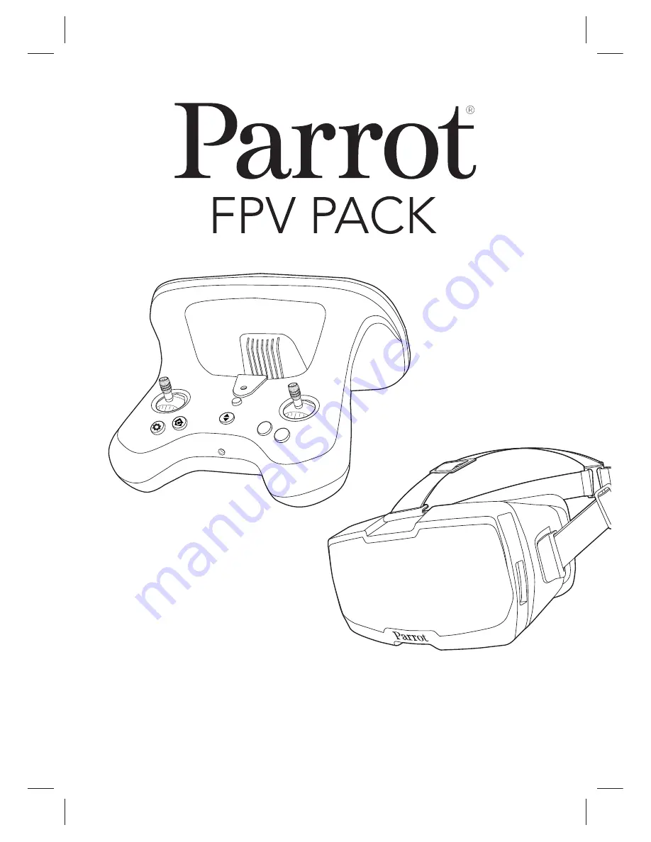 Parrot Cockpitglasses Quick Start Manual Download Page 1