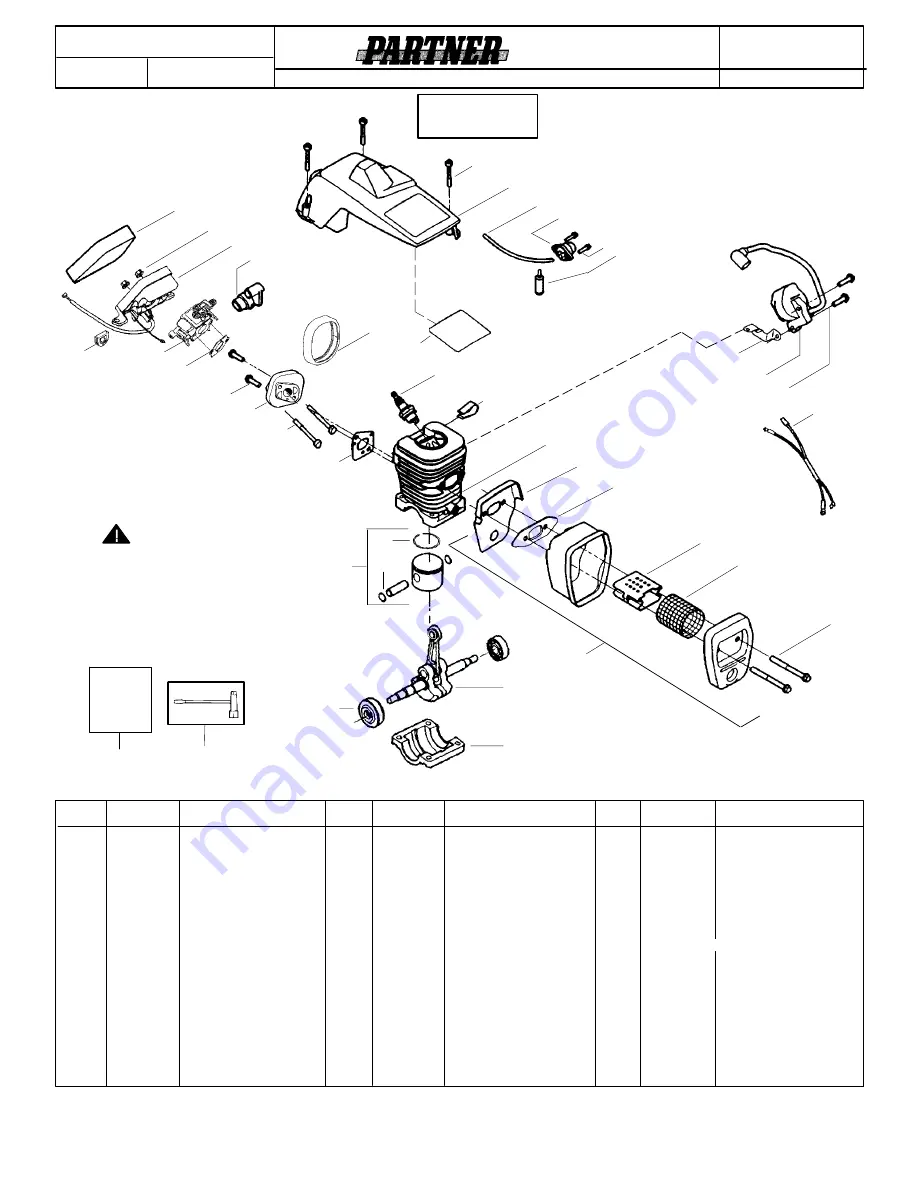 Partner 530084168 Parts List Download Page 5