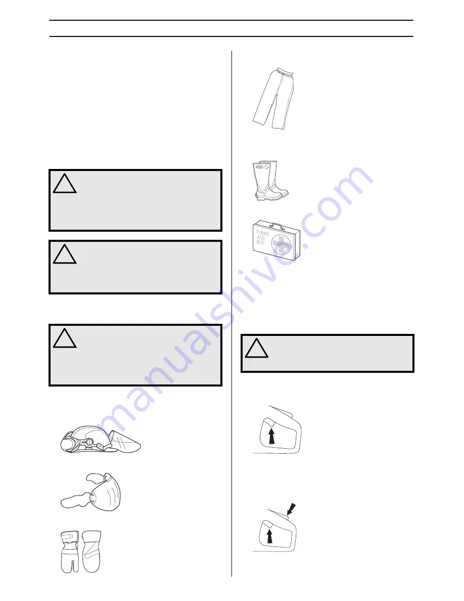 Partner K2500 Operator'S Manual Download Page 5