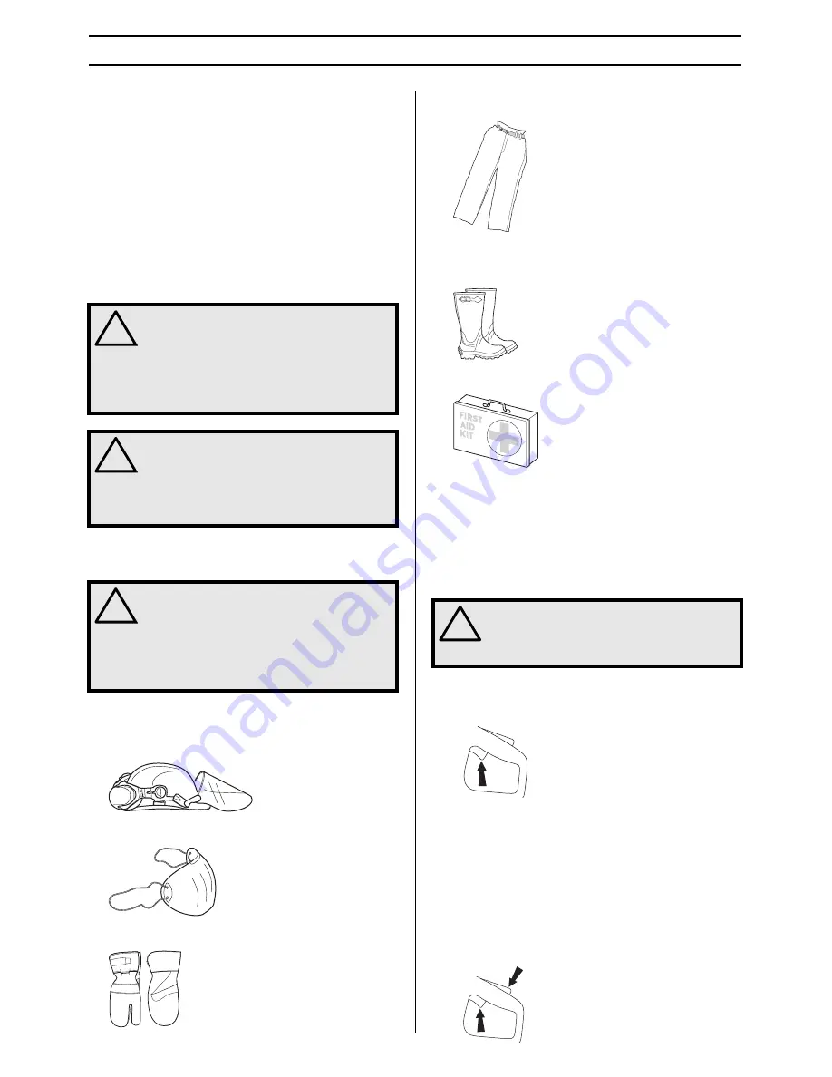 Partner K3600 MKII Operator'S Manual Download Page 5