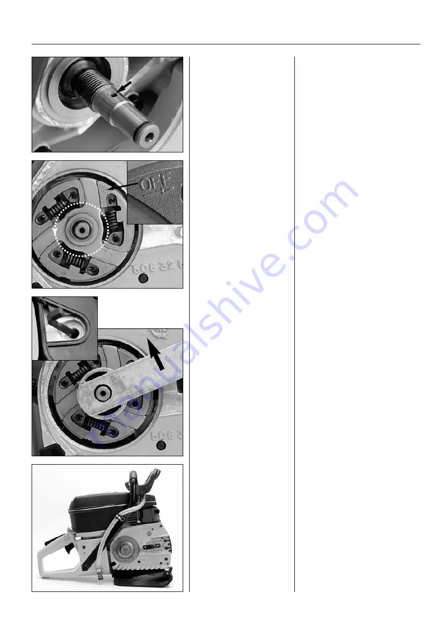 Partner K950 CHAIN Workshop Manual Download Page 12