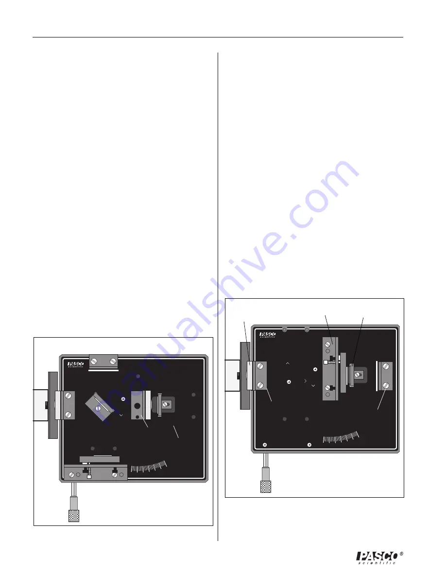 Pasco Scientific OS-9255A Instruction Manual And Experiment Manual Download Page 12