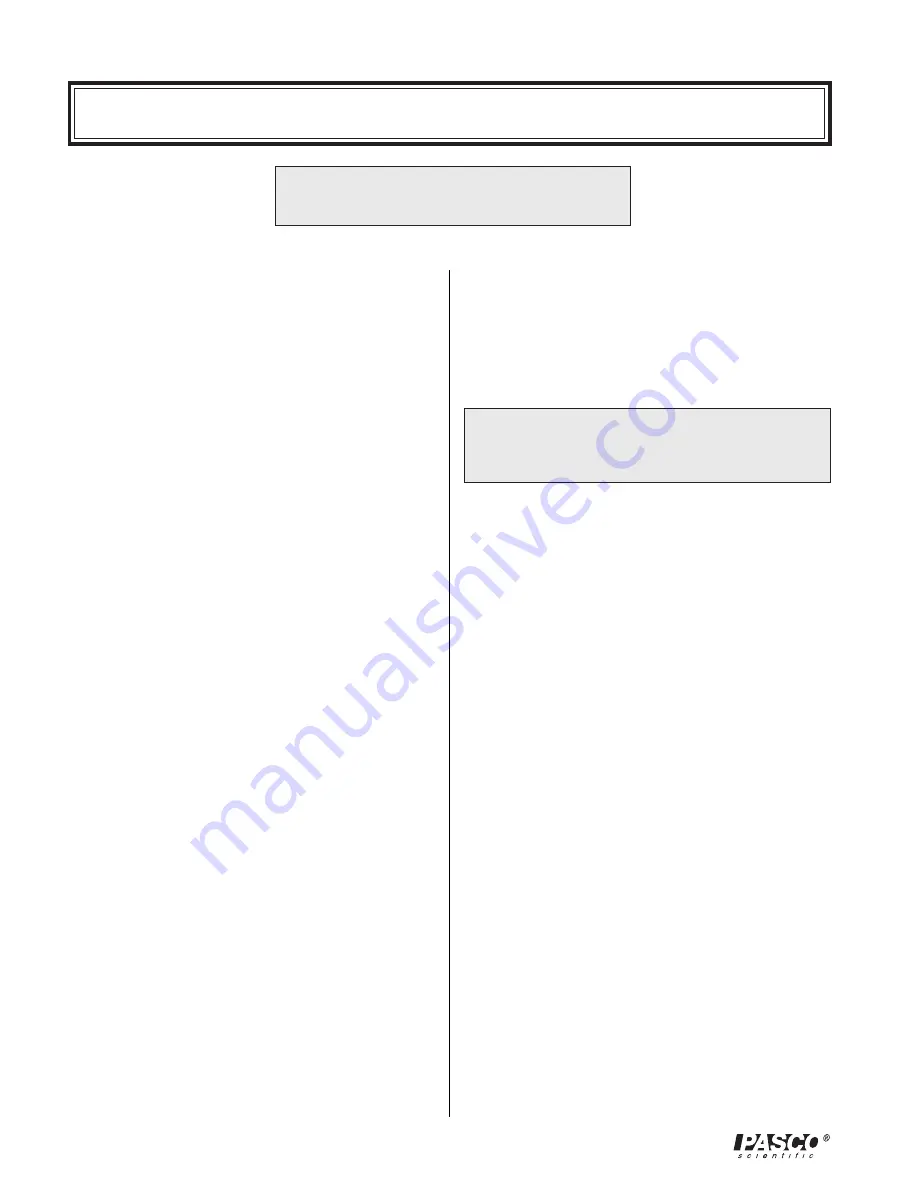 Pasco Scientific TD-8553 Скачать руководство пользователя страница 4