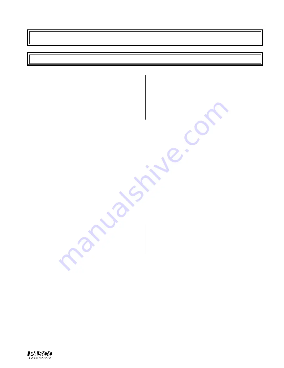 Pasco Scientific WA-9612 Скачать руководство пользователя страница 23