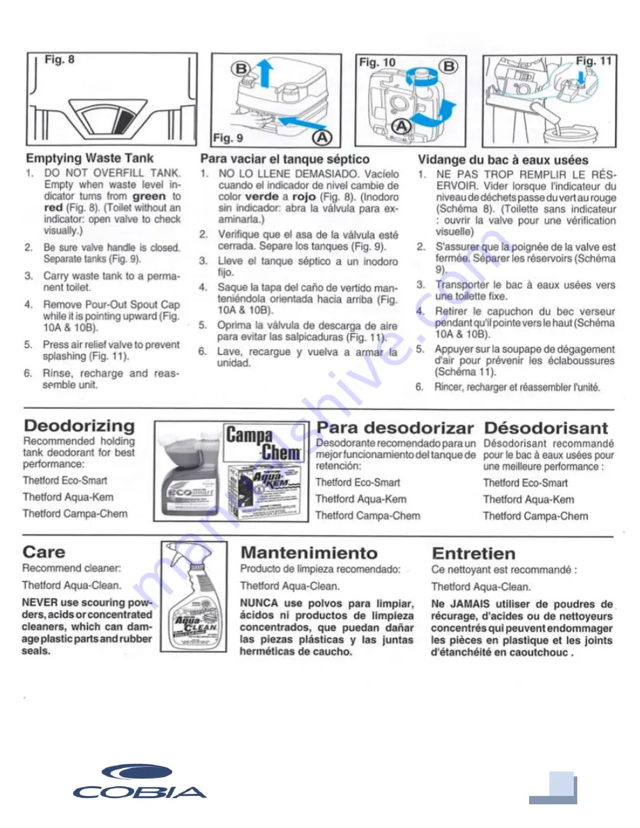 PATHFINDER 201 CC Owner'S Manual Download Page 24