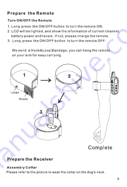 Patpet p-collar 360 Quick Start Manual Download Page 5