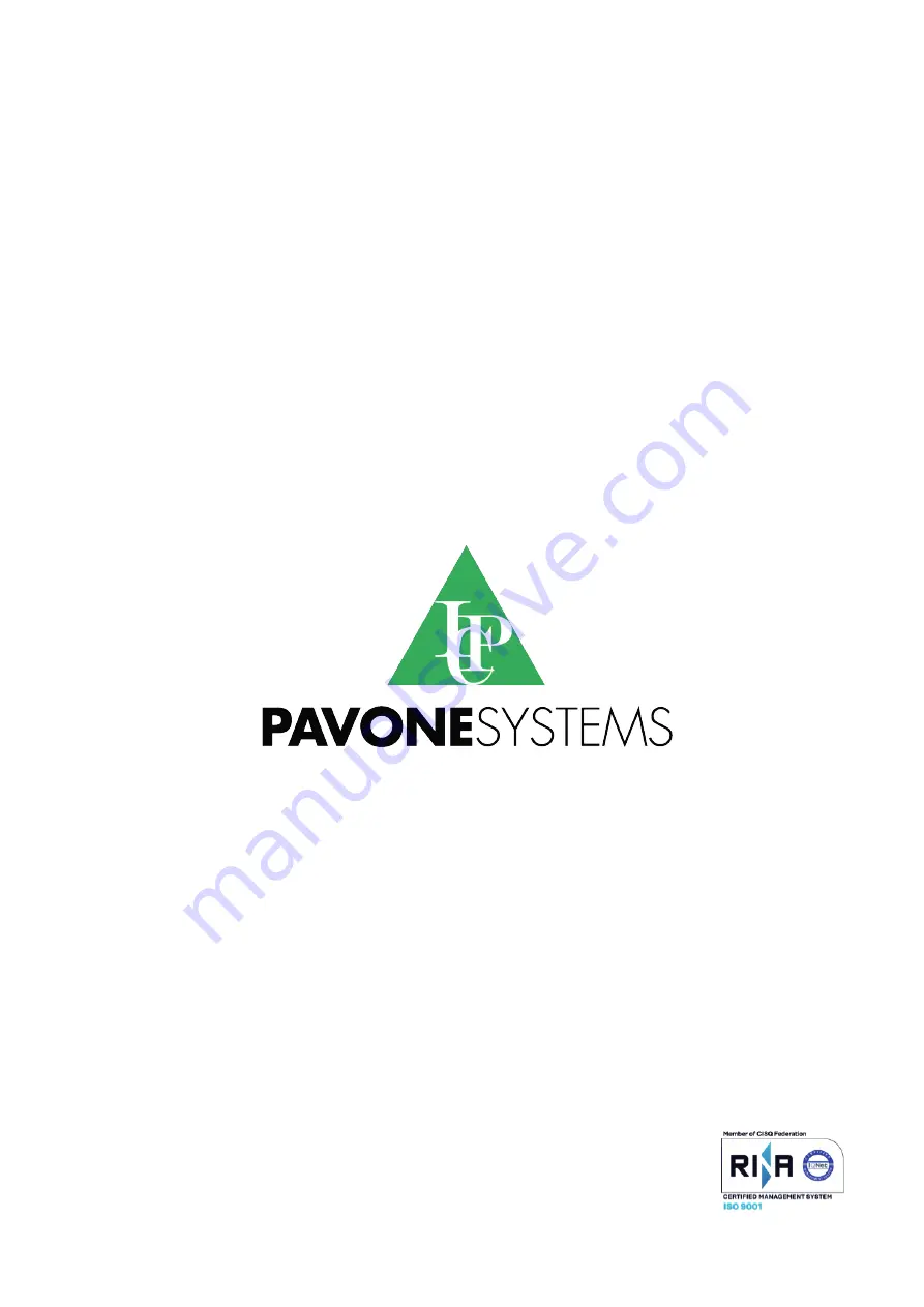 Pavone Systems DAT 200 Technical Manual Download Page 44