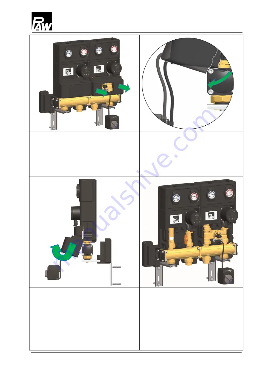 PAW HeatBloC Information Sheet On The Mounting And Dismounting Download Page 26