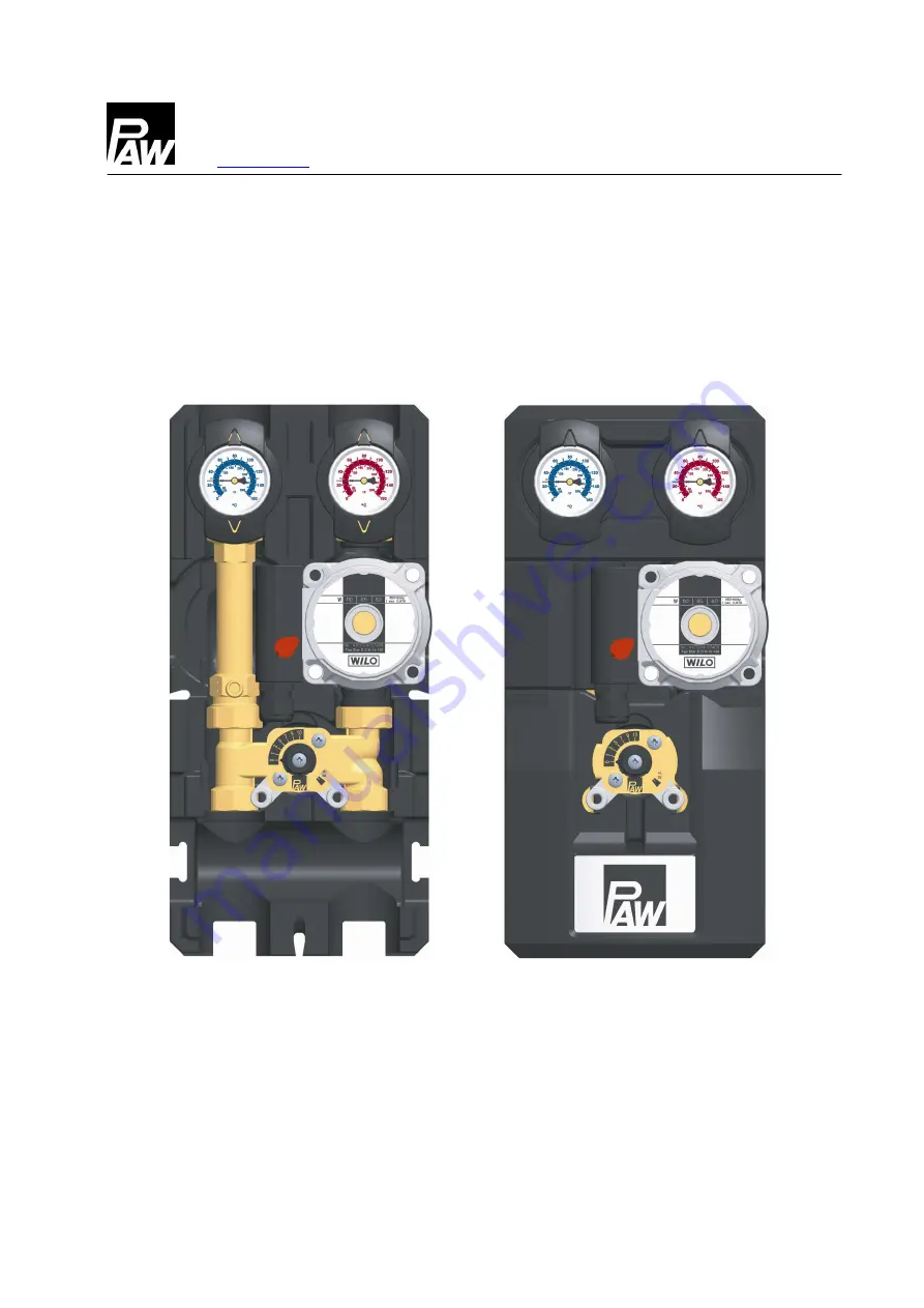 PAW K32-3/4 Installation And Operation Instructions Manual Download Page 1