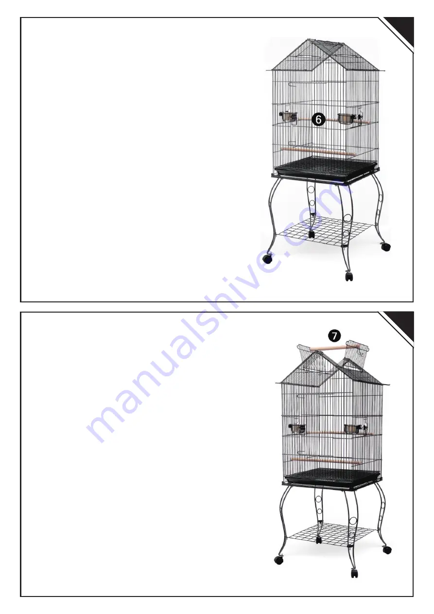 PawHut D10-025V01 Assembly & Instruction Manual Download Page 8