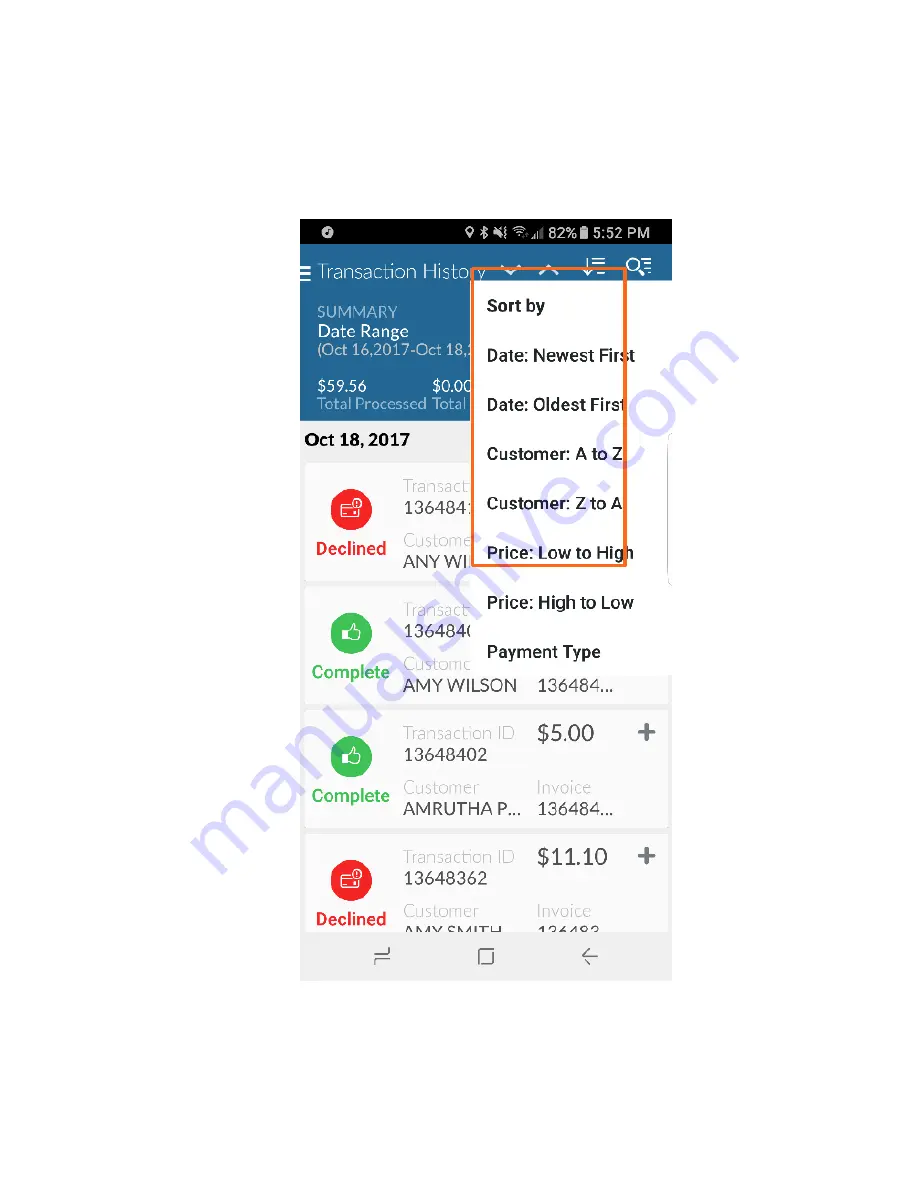 Pax Technology TSYS A920 User Manual Download Page 106