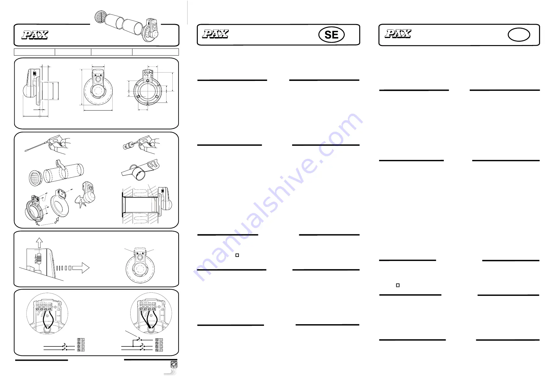 PAX 250 Installation Instructions Download Page 1