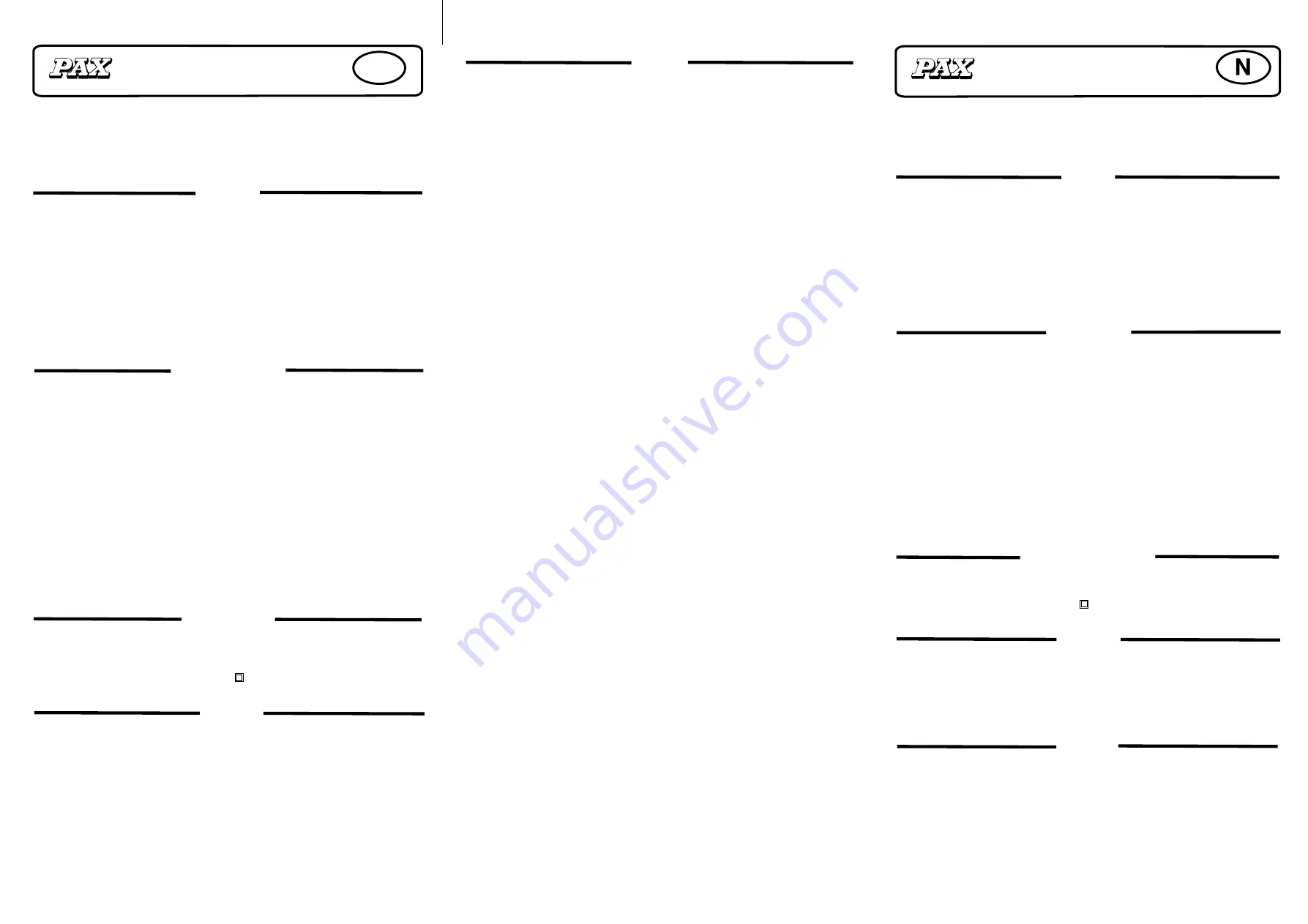 PAX 250 Installation Instructions Download Page 2