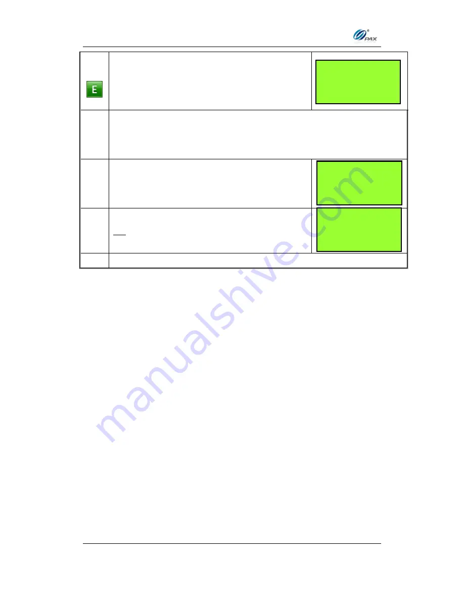 PAX S90 User Manual Download Page 27