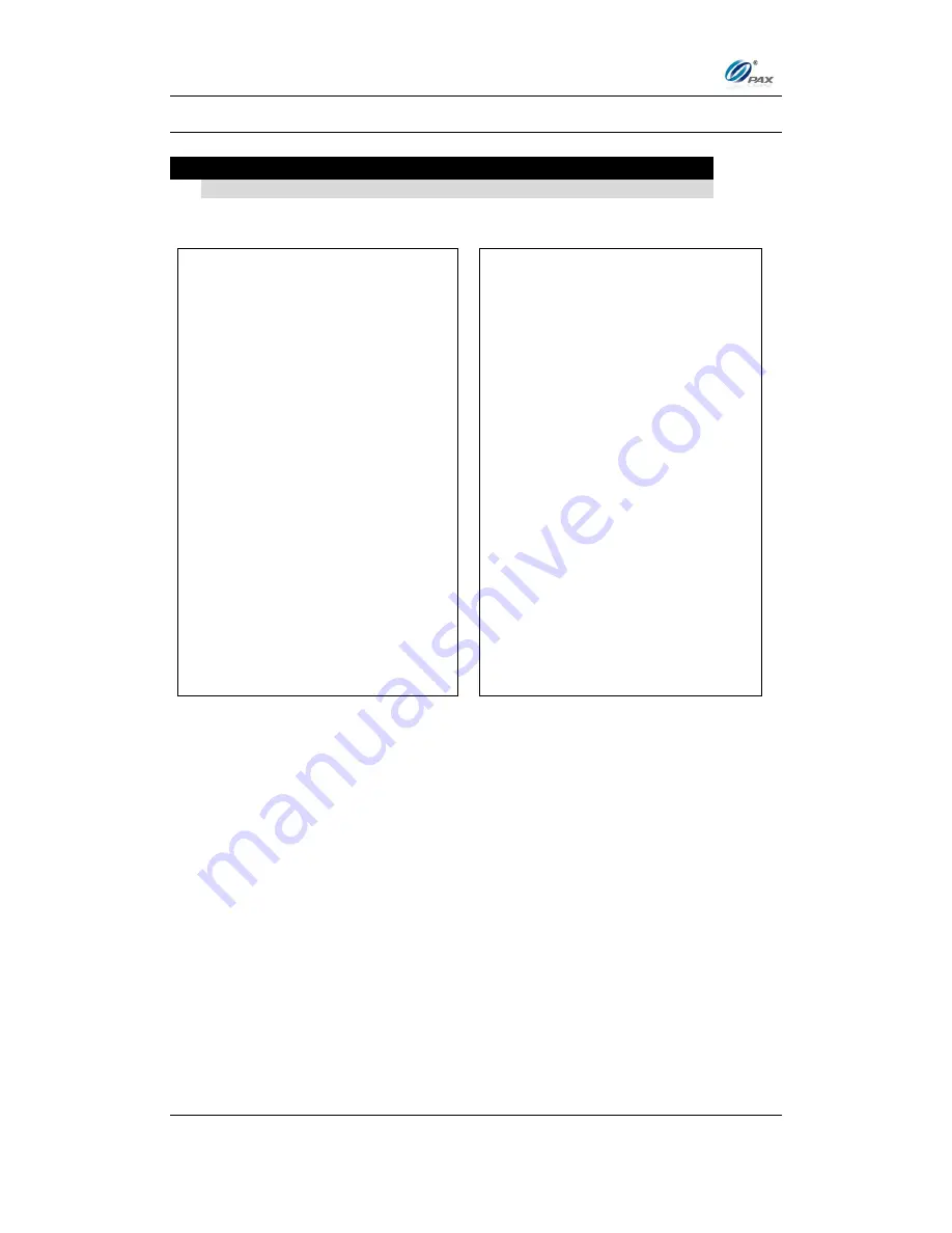 PAX S90 User Manual Download Page 70